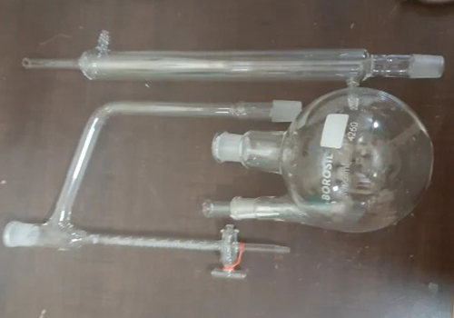 Din-and-Starch-10-ml-with-1-ltr-borosil-1-neck-flask 